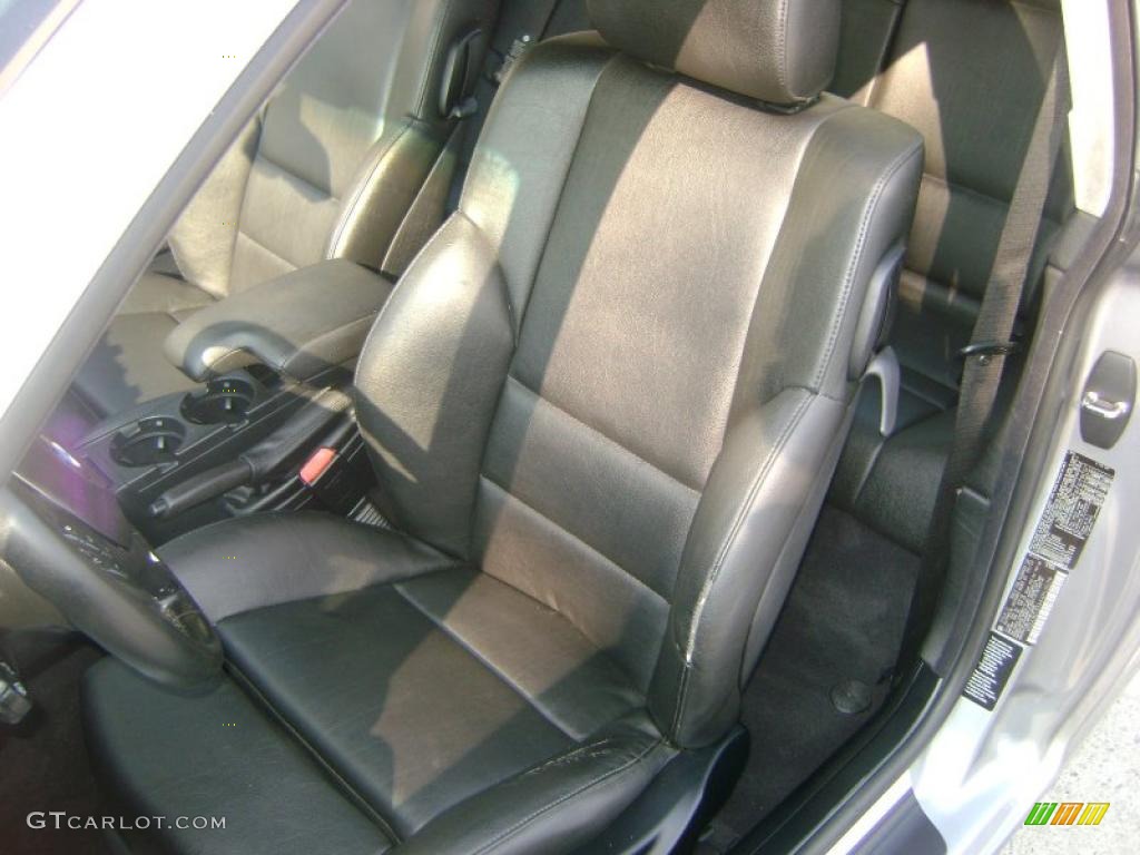 2004 3 Series 325i Coupe - Silver Grey Metallic / Black photo #16