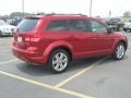 2010 Inferno Red Crystal Pearl Coat Dodge Journey SXT  photo #13