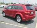 2010 Inferno Red Crystal Pearl Coat Dodge Journey SXT  photo #16