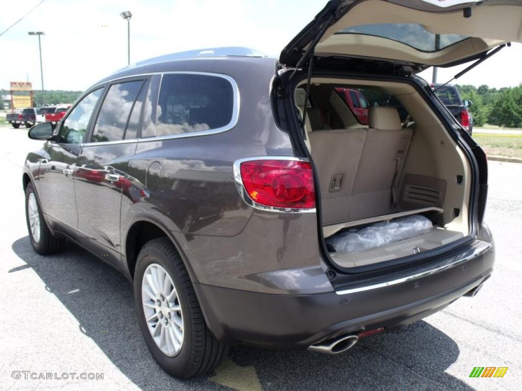 2010 Enclave CXL - Cocoa Metallic / Cashmere/Cocoa photo #13