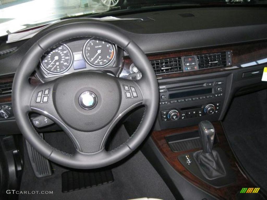 2011 3 Series 328i Convertible - Vermillion Red Metallic / Oyster/Black Dakota Leather photo #5