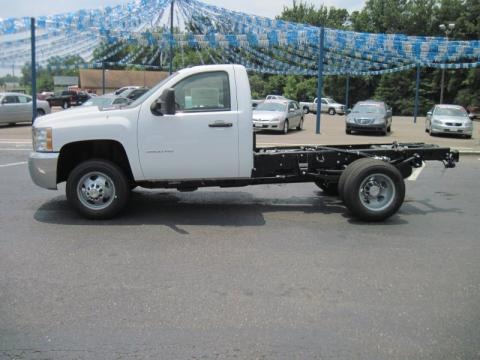 2010 Chevrolet Silverado 3500HD Work Truck Regular Cab Chassis Data, Info and Specs
