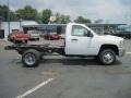 2010 Summit White Chevrolet Silverado 3500HD Work Truck Regular Cab Chassis  photo #2