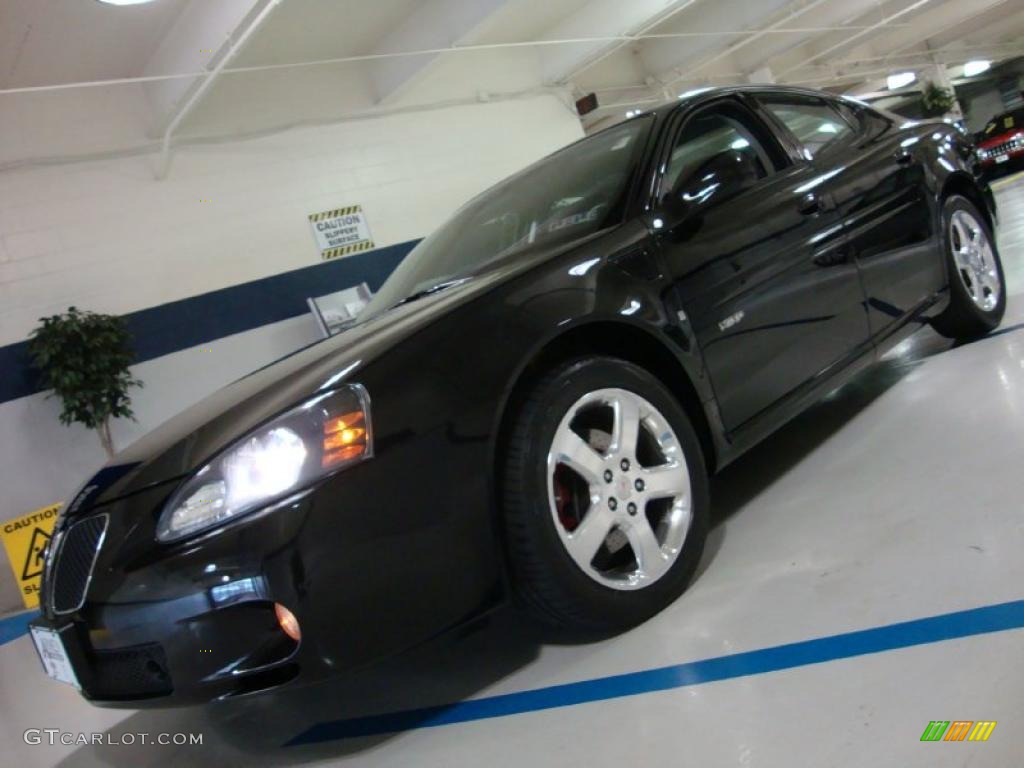 2008 Grand Prix GXP Sedan - Black / Ebony photo #1