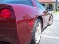 2003 50th Anniversary Red Chevrolet Corvette 50th Anniversary Edition Coupe  photo #8