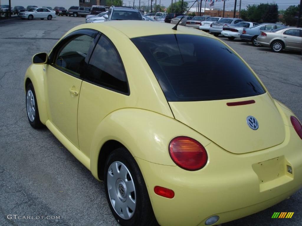 2003 New Beetle GL Coupe - Sunflower Yellow / Grey photo #4