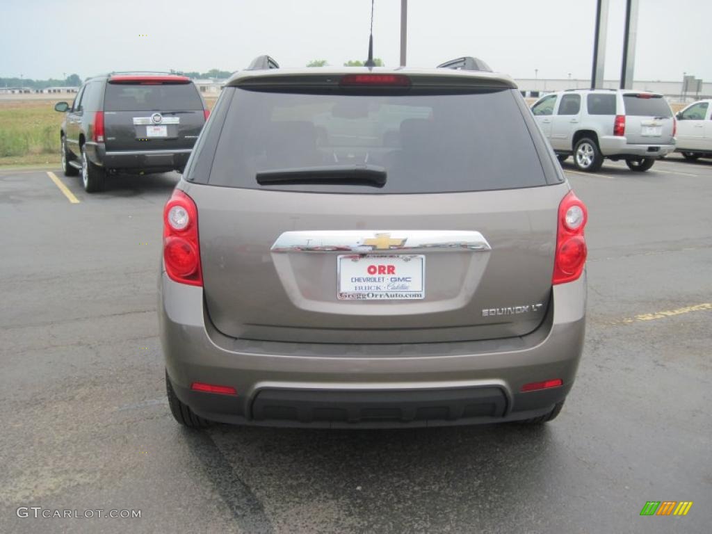 2010 Equinox LT - Mocha Steel Metallic / Jet Black photo #5