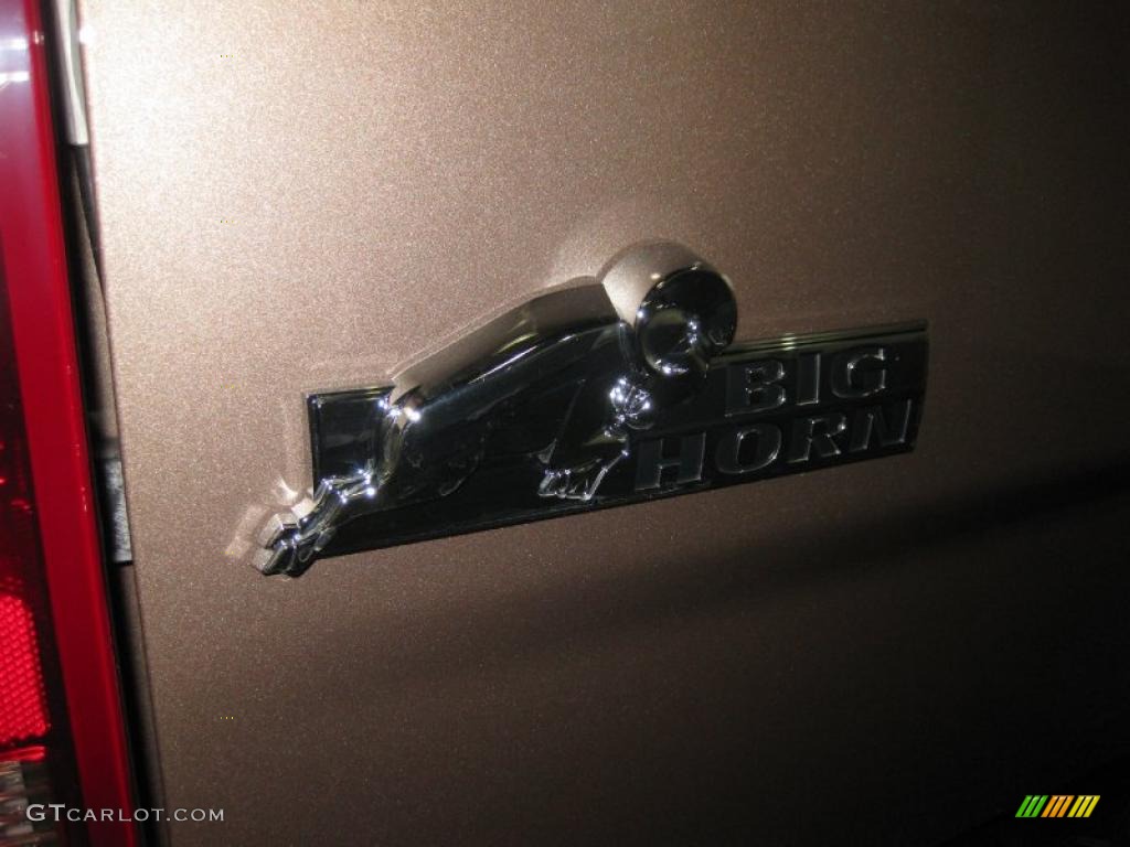 2010 Ram 1500 Big Horn Crew Cab - Austin Tan Pearl / Light Pebble Beige/Bark Brown photo #16