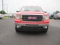 2010 Fire Red GMC Sierra 1500 SLE Crew Cab 4x4  photo #2
