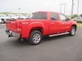 2010 Fire Red GMC Sierra 1500 SLE Crew Cab 4x4  photo #4