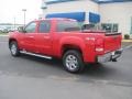2010 Fire Red GMC Sierra 1500 SLE Crew Cab 4x4  photo #6