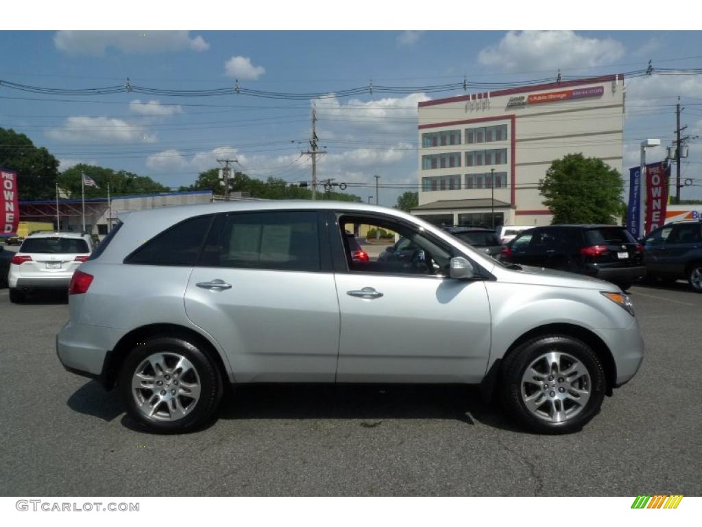 2007 MDX Technology - Billet Silver Metallic / Ebony photo #2