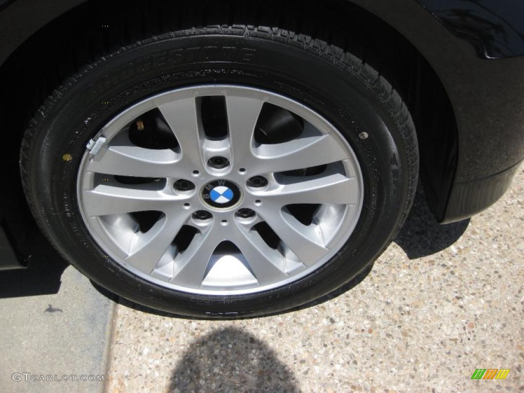 2007 3 Series 328i Wagon - Jet Black / Beige photo #19