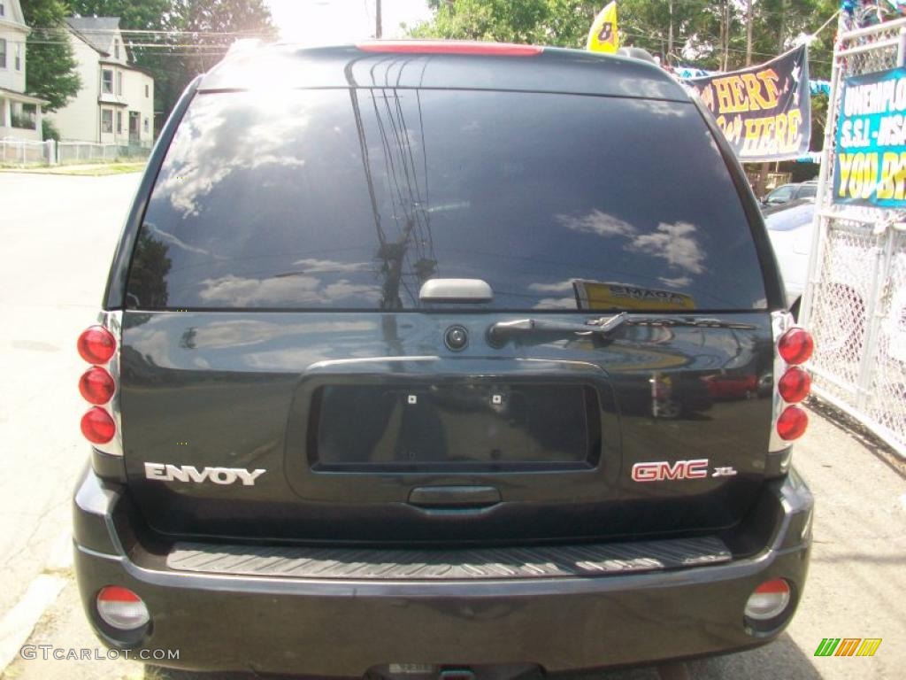 2003 Envoy XL SLT 4x4 - Carbon Metallic / Dark Pewter photo #4