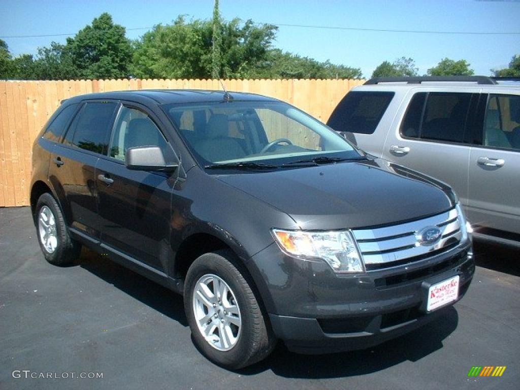 2007 Edge SE - Carbon Metallic / Medium Light Stone photo #1