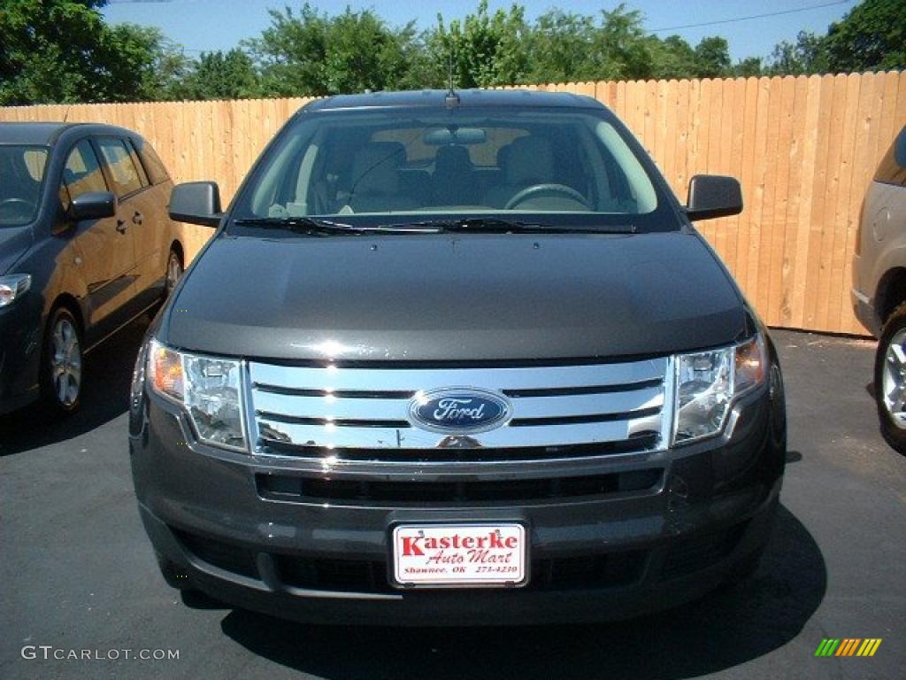 2007 Edge SE - Carbon Metallic / Medium Light Stone photo #2