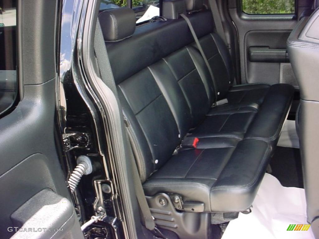 2006 F150 Lariat SuperCrew - Black / Black photo #22