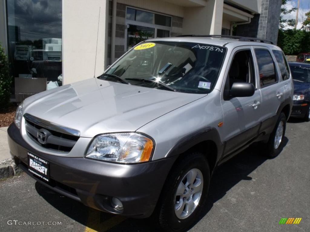 Satin Silver Metallic Mazda Tribute