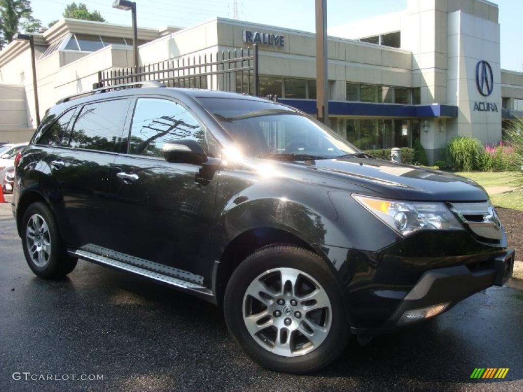 2007 MDX  - Formal Black Pearl / Ebony photo #1
