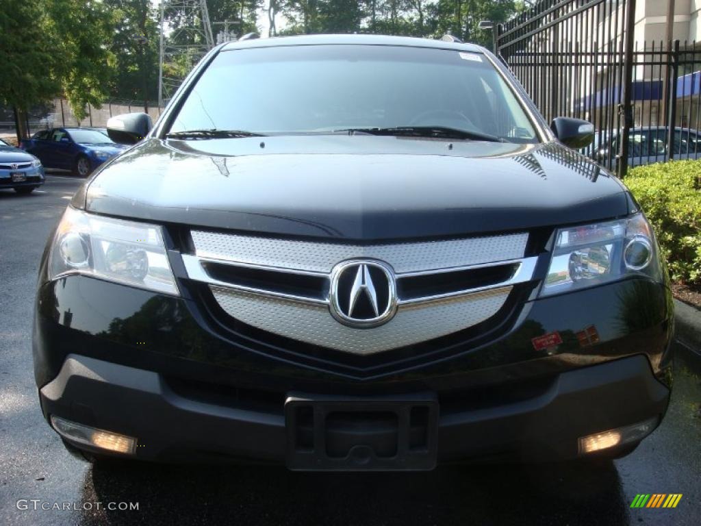2007 MDX  - Formal Black Pearl / Ebony photo #2