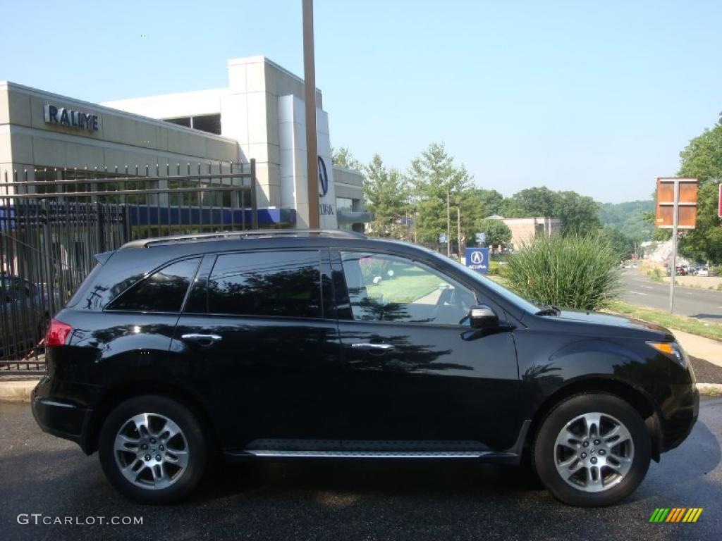 2007 MDX  - Formal Black Pearl / Ebony photo #3