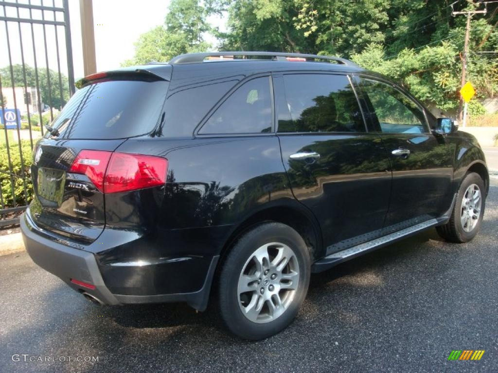 2007 MDX  - Formal Black Pearl / Ebony photo #4