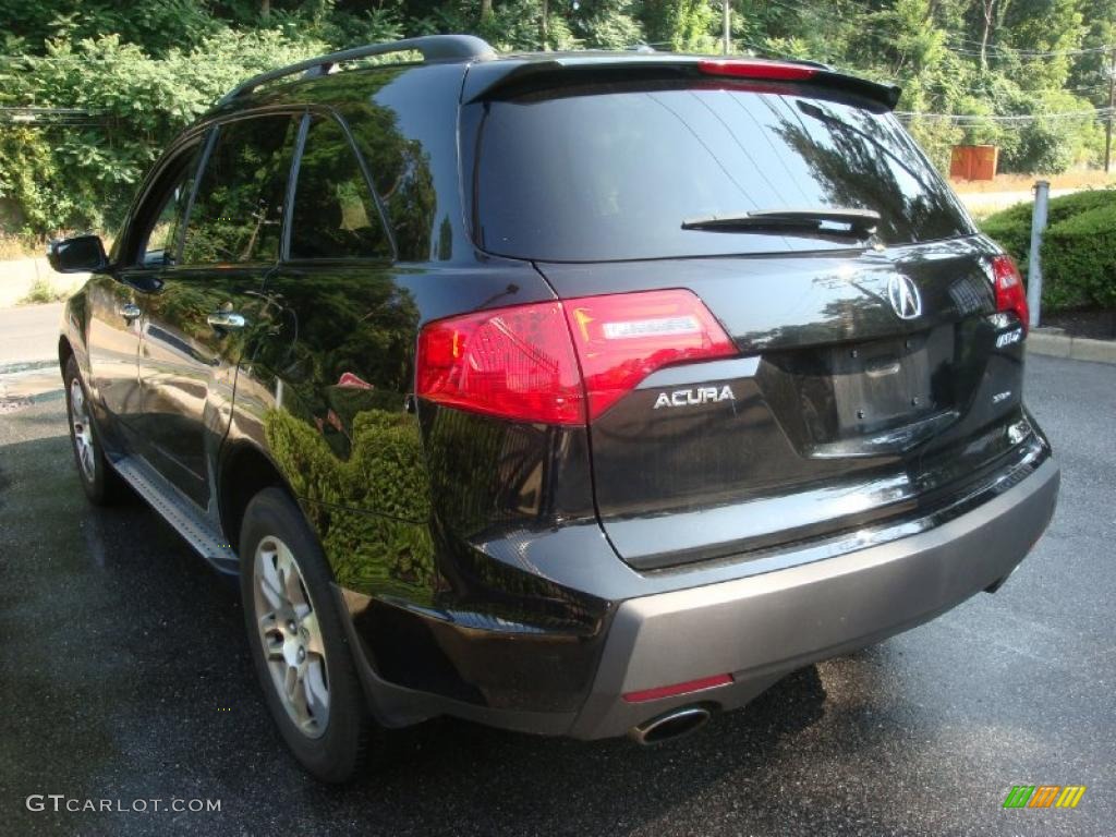 2007 MDX  - Formal Black Pearl / Ebony photo #6