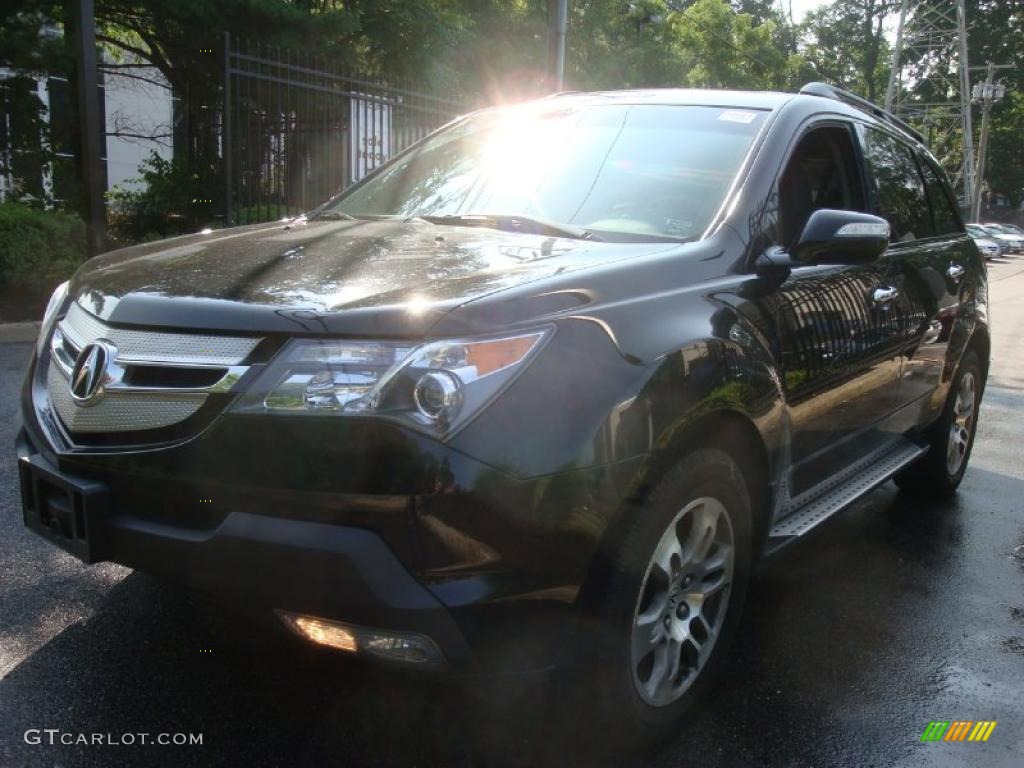 2007 MDX  - Formal Black Pearl / Ebony photo #7