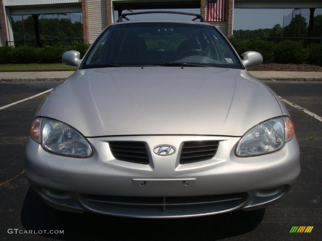 2000 Elantra GLS Wagon - Sandalwood / Gray photo #2