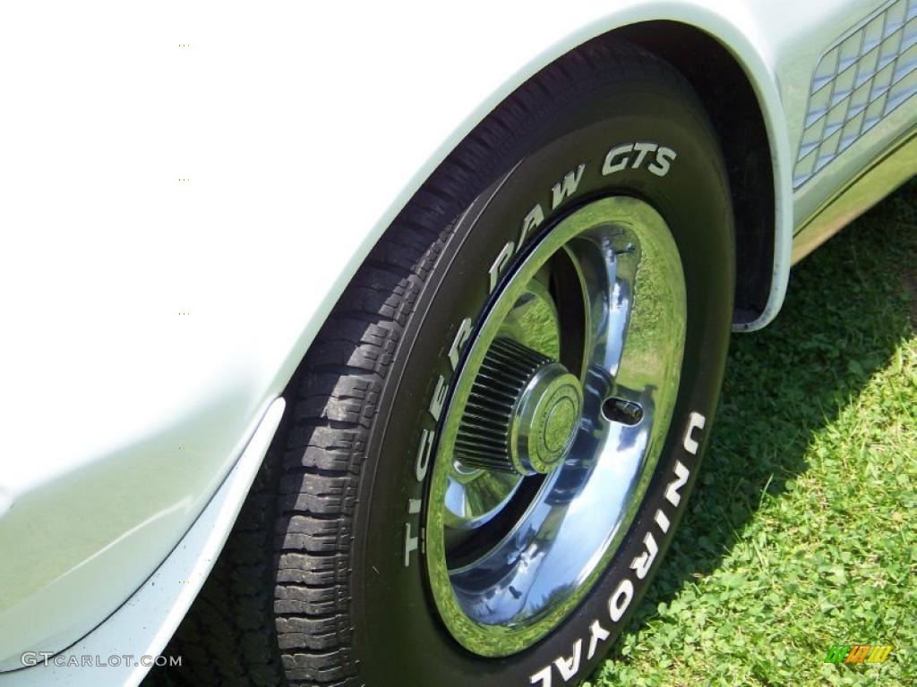 1972 Corvette Stingray Coupe - Classic White / Black photo #12