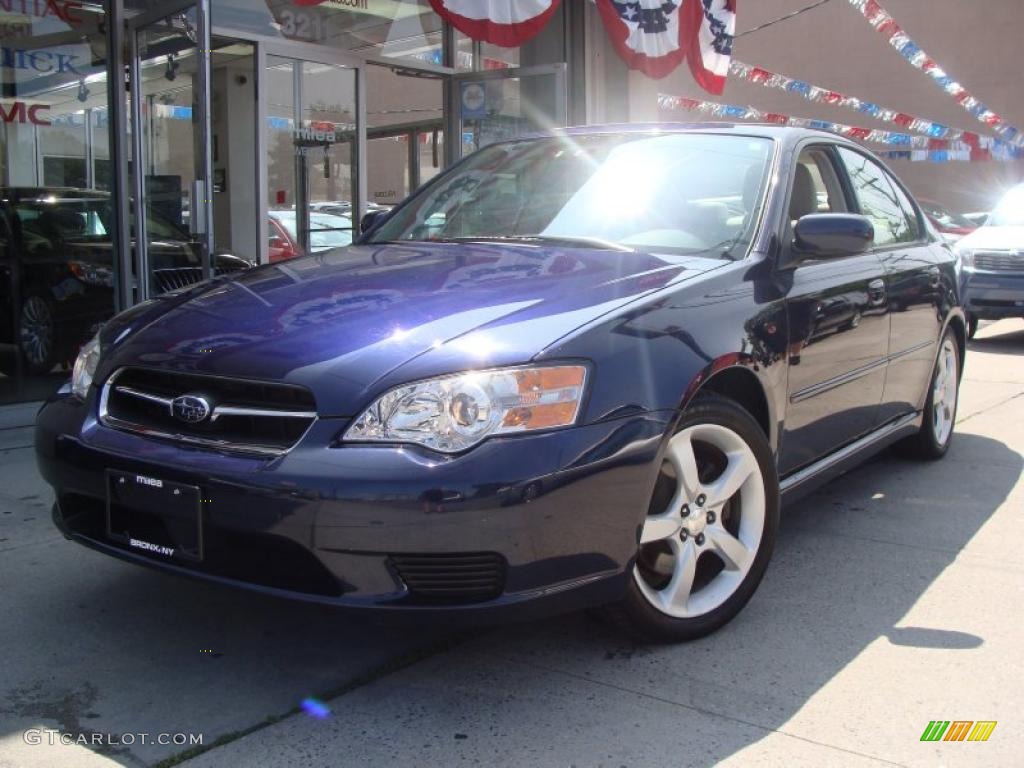 Regal Blue Pearl Subaru Legacy