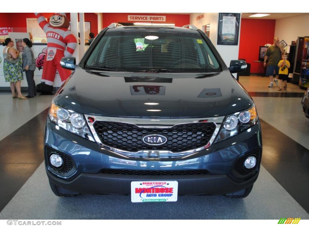 2011 Sorento LX - Pacific Blue / Black photo #10