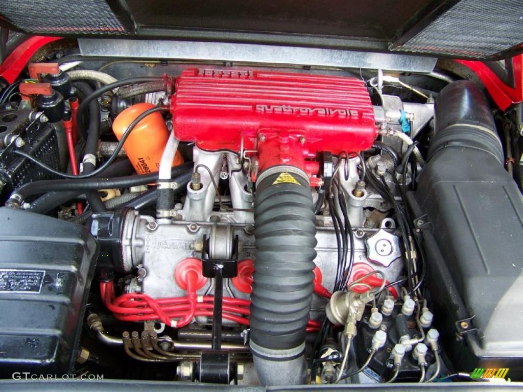 1985 Ferrari 308 GTS Quattrovalvole 3.0 Liter DOHC 32-Valve V8 Engine Photo #32039208