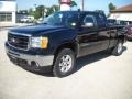 2010 Onyx Black GMC Sierra 1500 SLE Extended Cab 4x4  photo #3