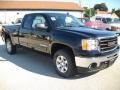 2010 Onyx Black GMC Sierra 1500 SLE Extended Cab 4x4  photo #6
