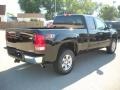 2010 Onyx Black GMC Sierra 1500 SLE Extended Cab 4x4  photo #7