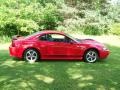 2004 Torch Red Ford Mustang Mach 1 Coupe  photo #4