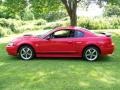 2004 Torch Red Ford Mustang Mach 1 Coupe  photo #8