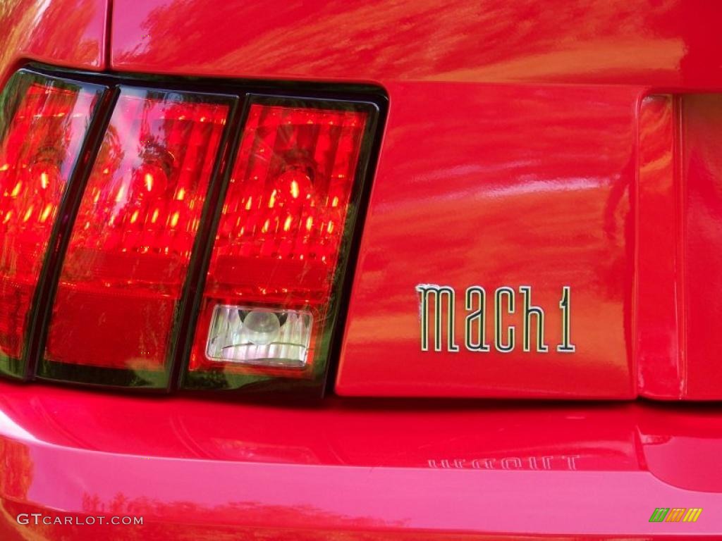 2004 Mustang Mach 1 Coupe - Torch Red / Dark Charcoal photo #17