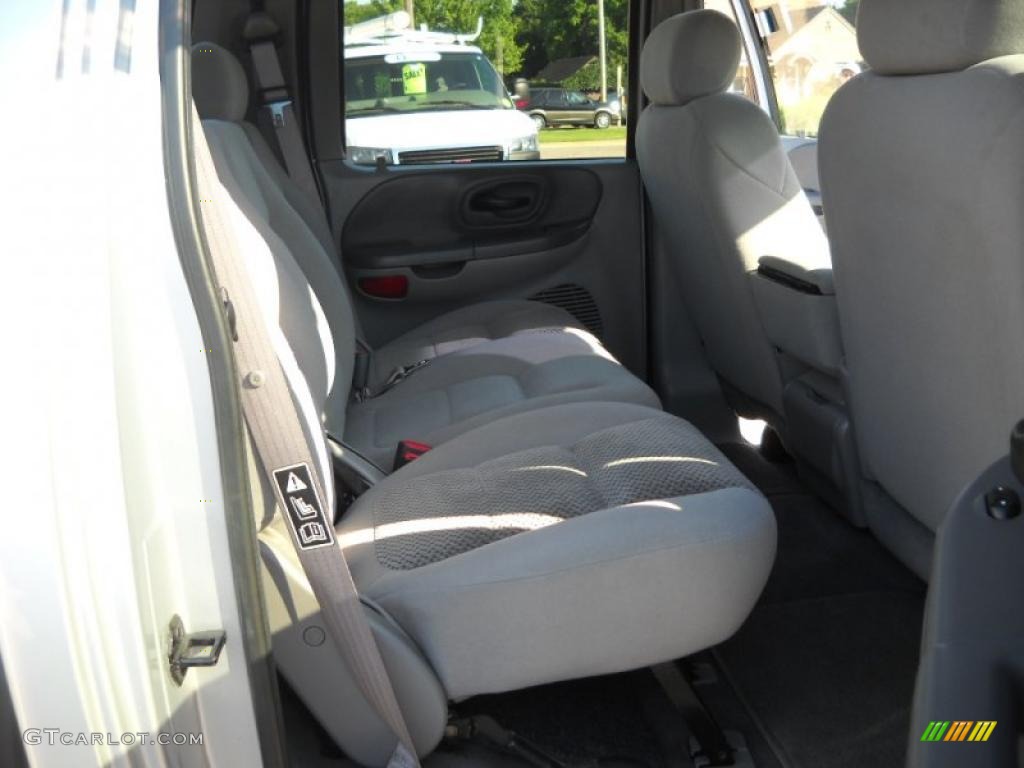 2003 F150 XLT SuperCrew 4x4 - Silver Metallic / Medium Graphite Grey photo #25