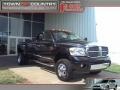 2008 Brilliant Black Crystal Pearl Dodge Ram 3500 Laramie Quad Cab 4x4 Dually  photo #20