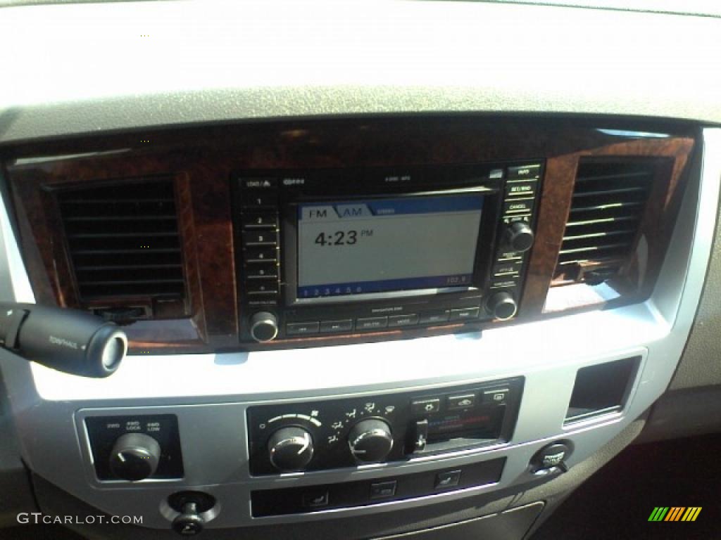 2008 Ram 3500 Laramie Quad Cab 4x4 Dually - Brilliant Black Crystal Pearl / Medium Slate Gray photo #27