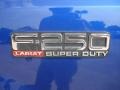 2003 Sonic Blue Metallic Ford F250 Super Duty Lariat Crew Cab 4x4  photo #41