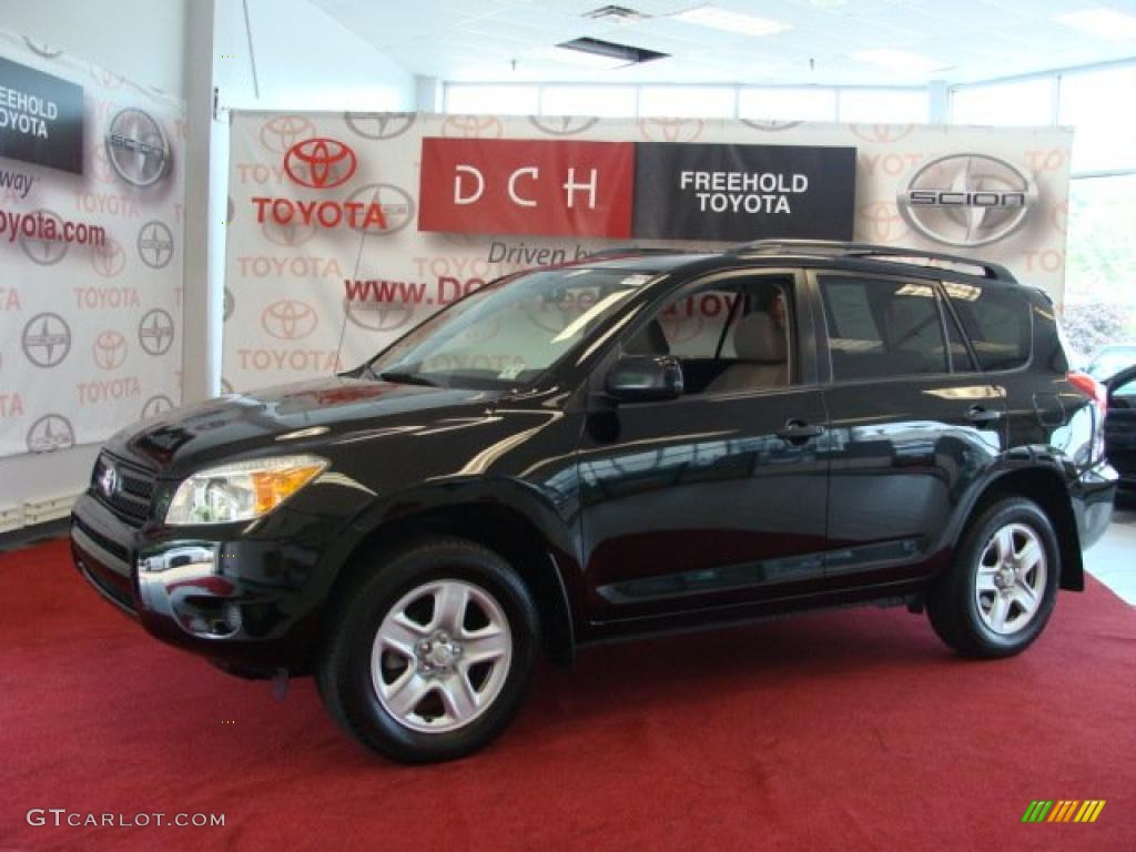 2007 RAV4 I4 - Black / Taupe photo #1