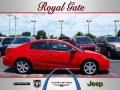 Chili Pepper Red 2005 Saturn ION Red Line Quad Coupe