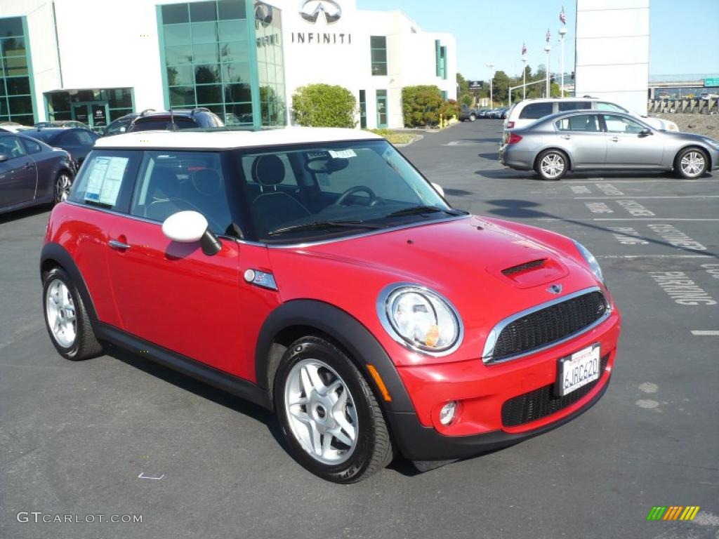 2007 Cooper S Hardtop - Chili Red / Lounge Carbon Black photo #1