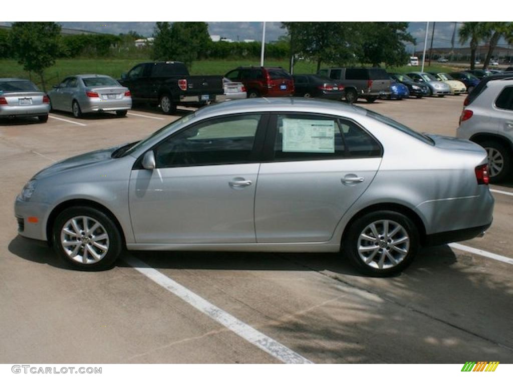 2010 Jetta Limited Edition Sedan - Reflex Silver Metallic / Titan Black photo #4