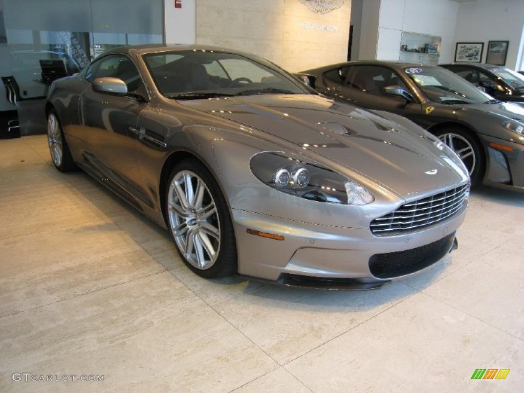 2009 DBS Coupe - Tungsten Silver / Obsidian Black photo #1