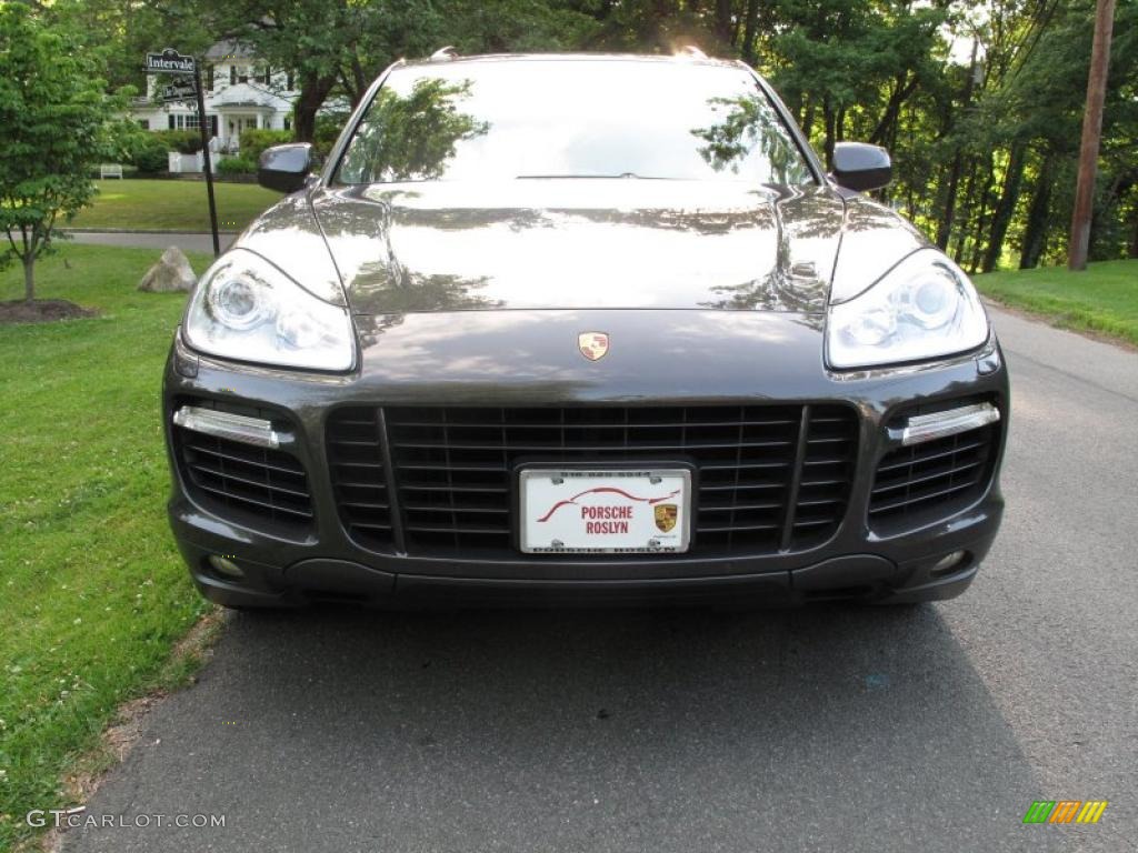 2009 Cayenne Turbo S - Lava Grey Metallic / Black w/Alcantara photo #2