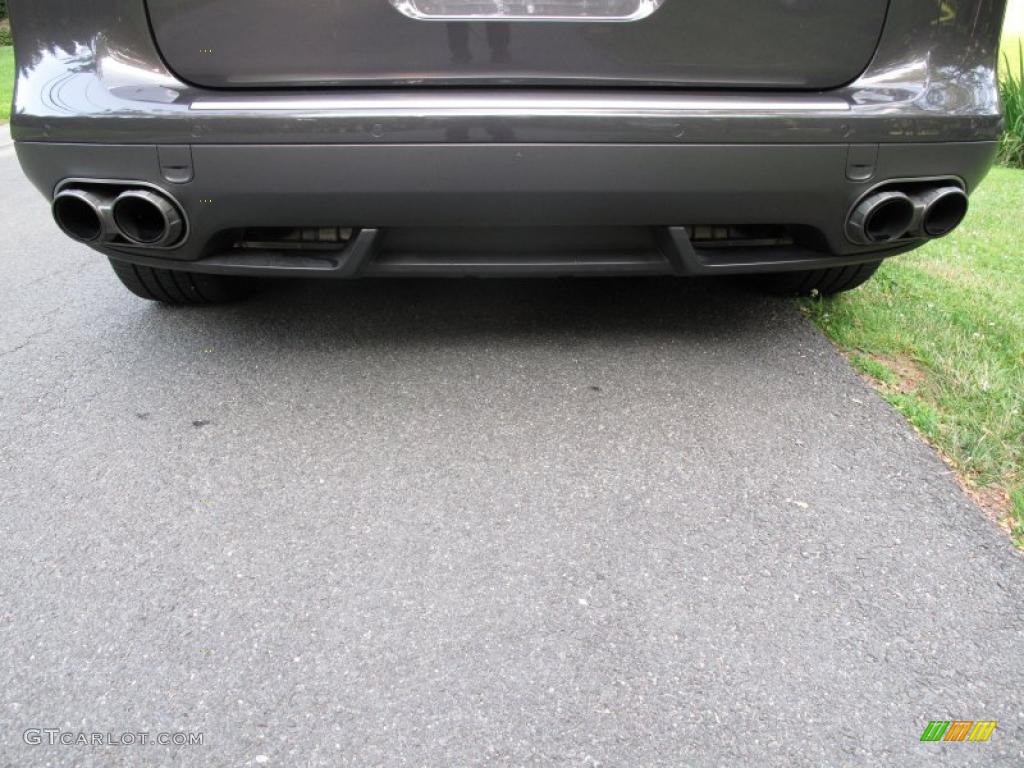 2009 Cayenne Turbo S - Lava Grey Metallic / Black w/Alcantara photo #12